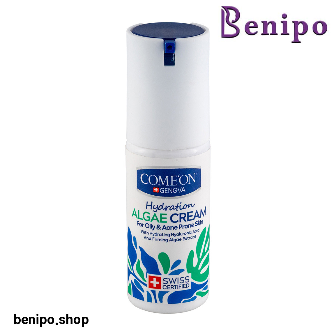 کرم آبرسان مدل جلبک مناسب پوست چرب و مستعد آکنه حجم 50 میلی لیتر