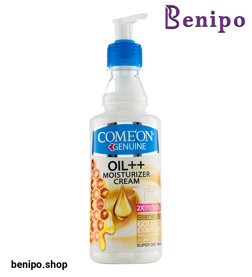 کرم مرطوب کننده حاوی عسل مناسب پوست خشک و حساس حجم 400 میلی لیتر