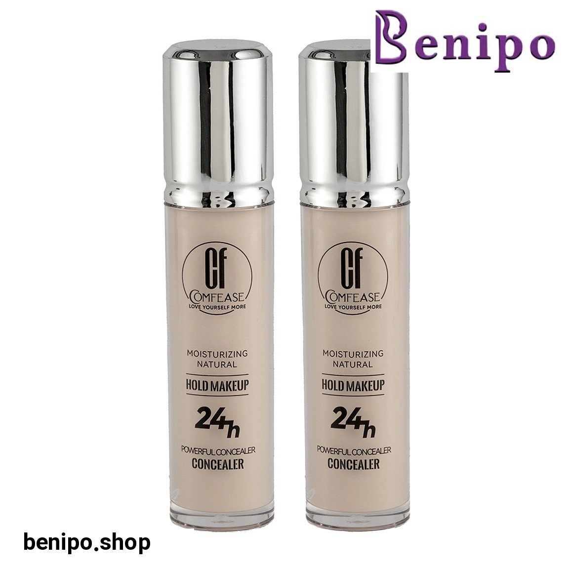 پک 2 عددی کانسیلر مایع 24 ساعته شماره 001