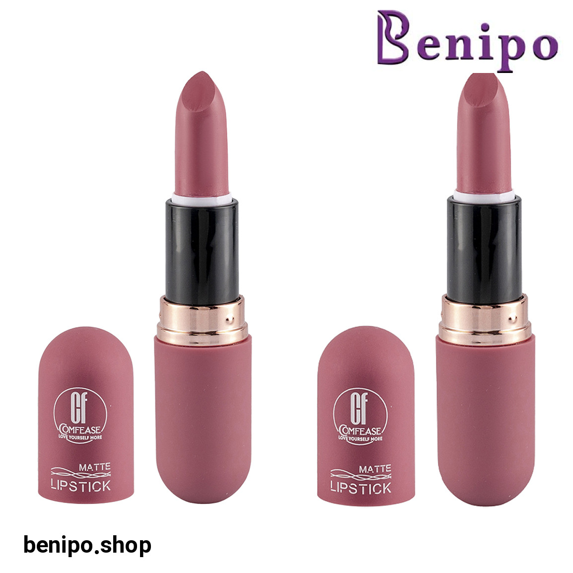 پک 2 عددی رژ لب جامد مدل Matte شماره 2