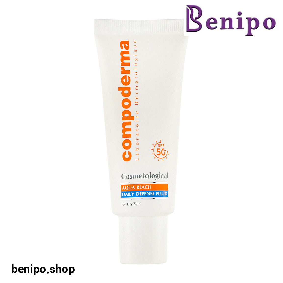 کرم ضد آفتاب SPF50 پوست خشک حجم 40 میلی لیتر