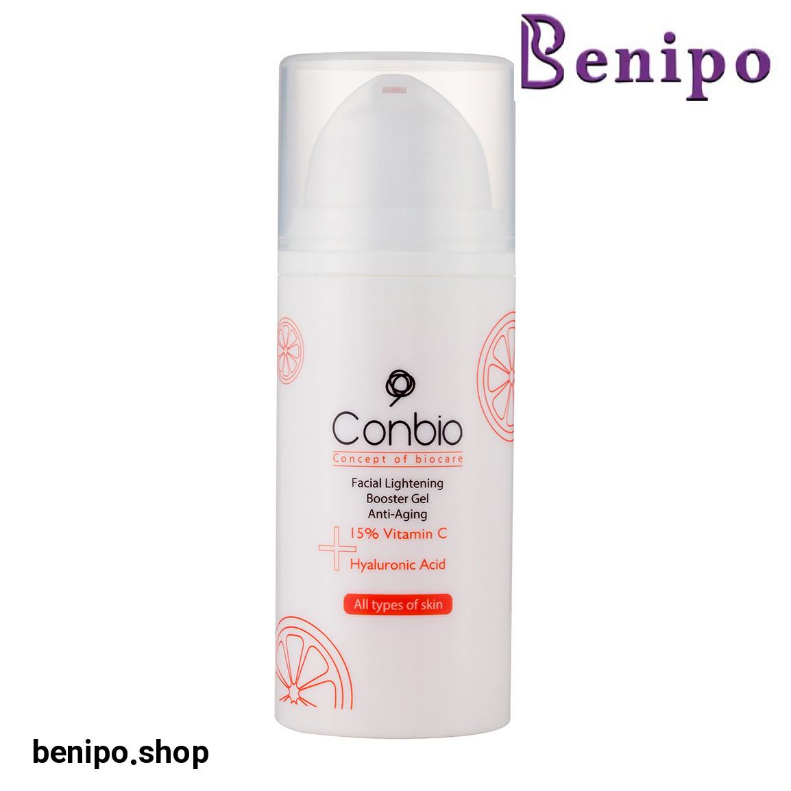 ژل ویتامین سی 15 درصد مدل روشن کننده پوست حجم 30 میلی لیتر