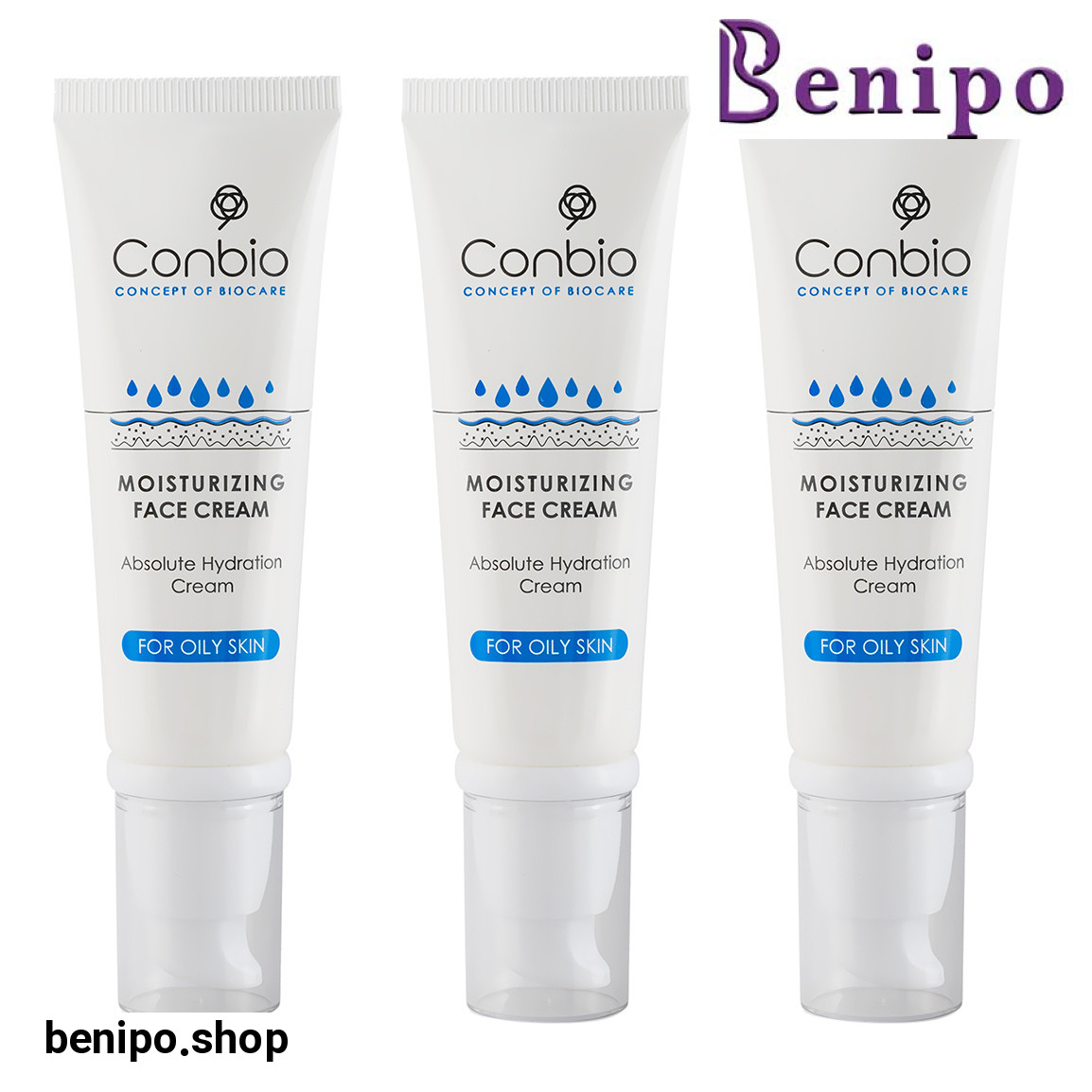 پک 3 عددی کرم مرطوب کننده صورت مناسب پوست چرب حجم 50 میلی لیتر