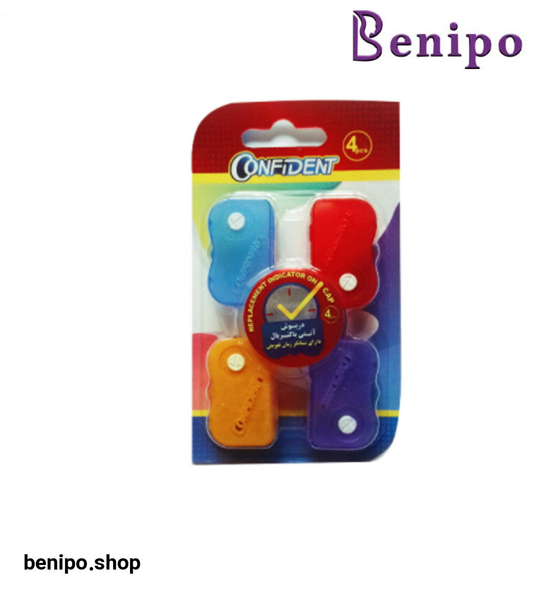 در پوش آنتی باکتریال مسواک بسته 4 عددی