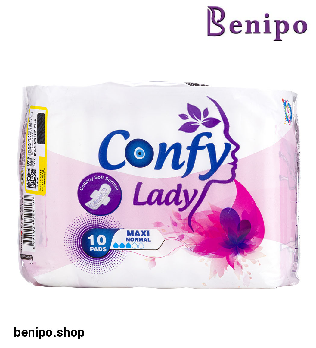 نواربهداشتی بالدار مدل Maxi سایز متوسط بسته 10عددی