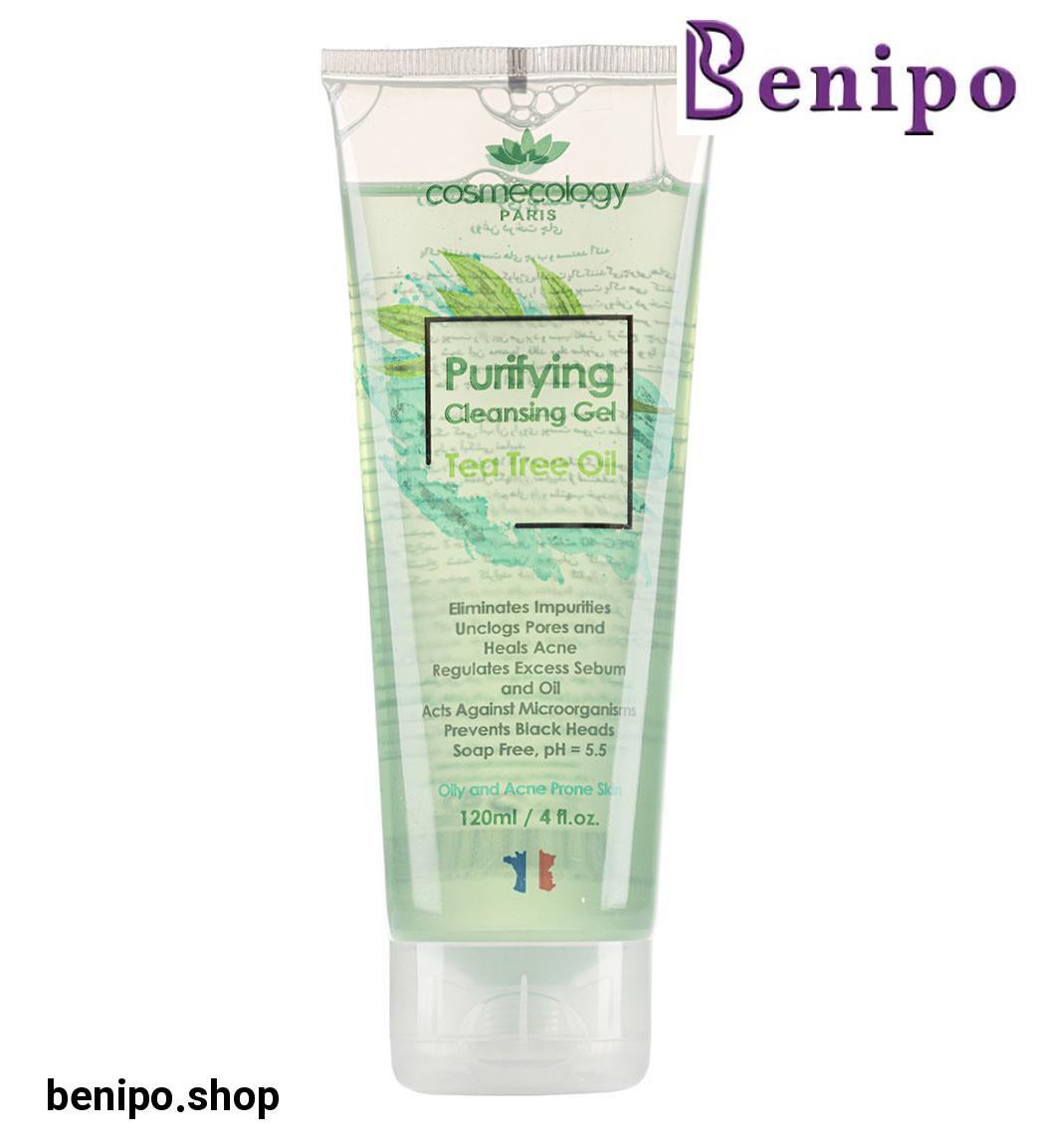 ژل شستشوی پوست چرب و مستعد آکنه حاوی روغن چای حجم 120 میل