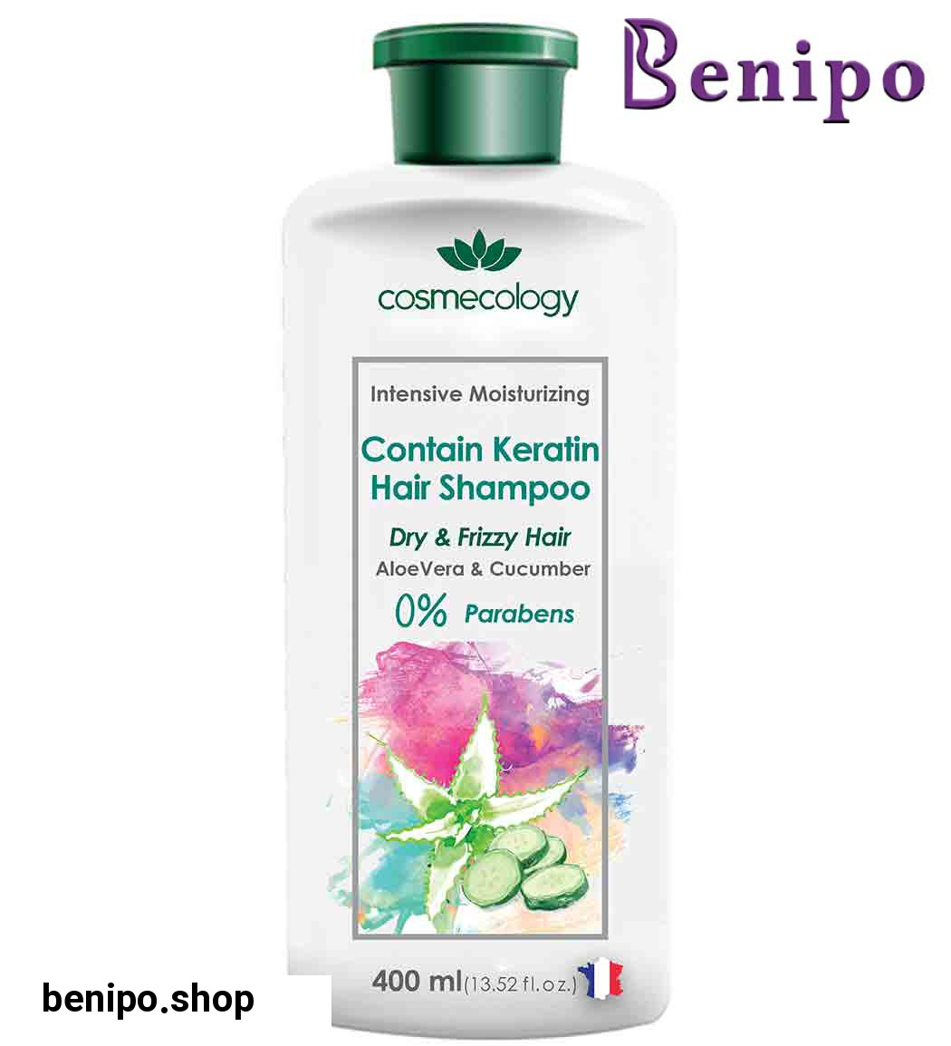 شامپو حاوی کراتین مرطوب کننده موی سر 400میل