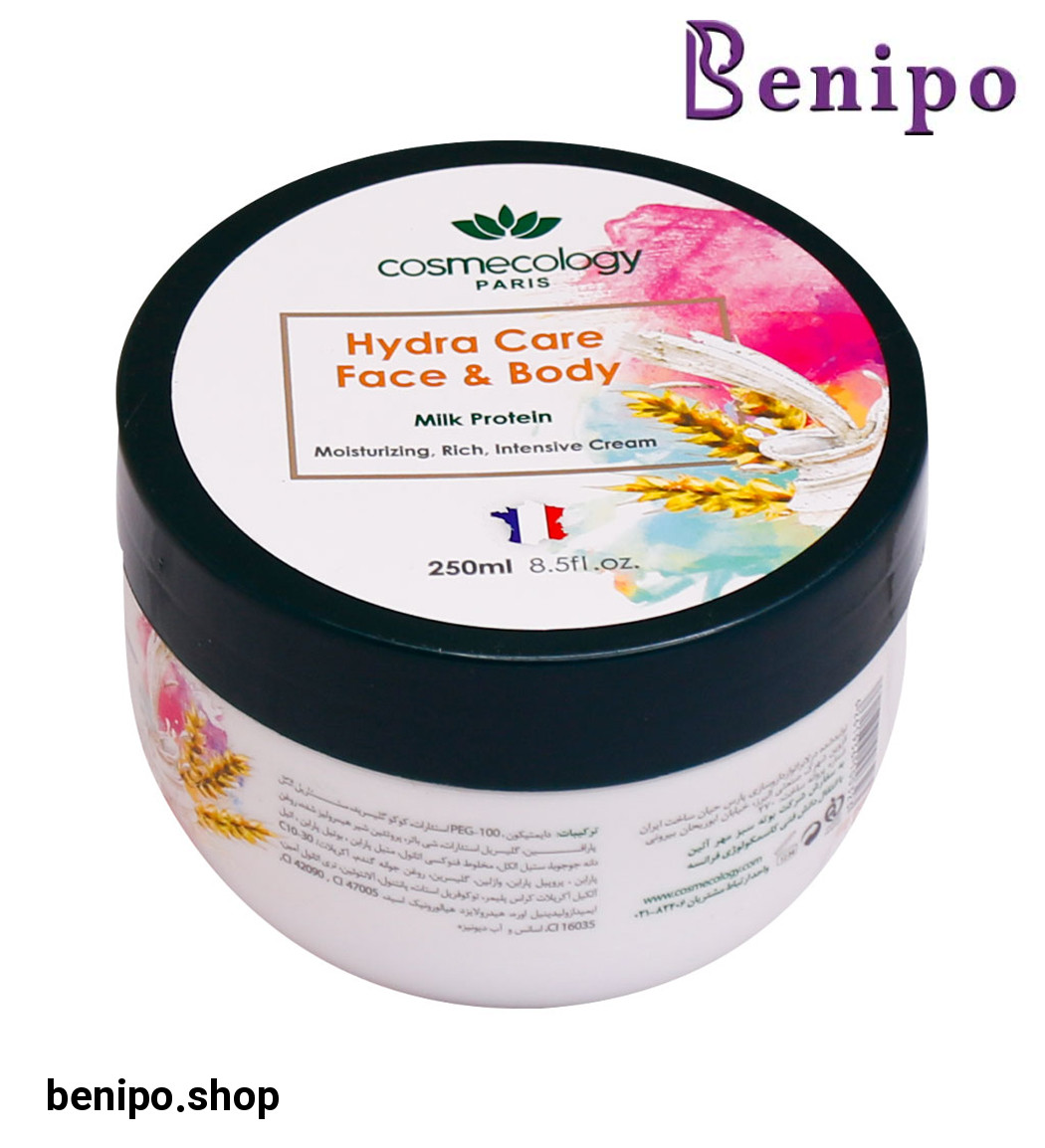 کرم آبرسان حاوی پروتئین شیر 250 میل