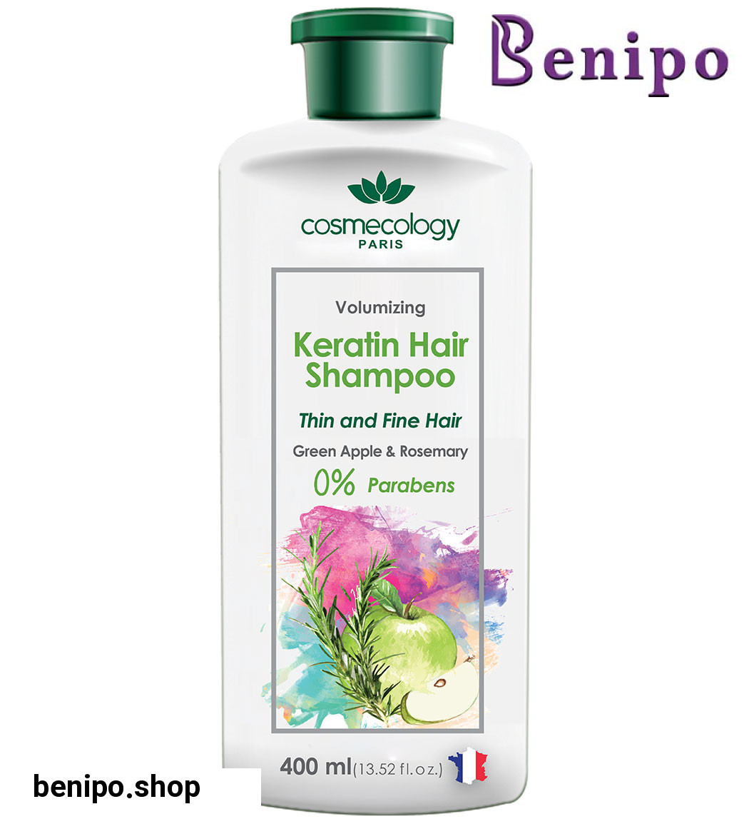 شامپو حاوی کراتین حجم دهنده موی سر 400میل