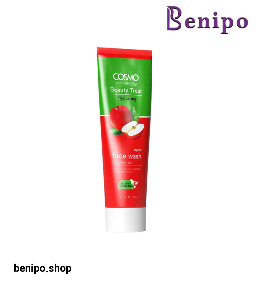 ژل شستشو صورت حاوی عصاره سیب مرطوب کننده و آبرسان پوست حجم 150 میل