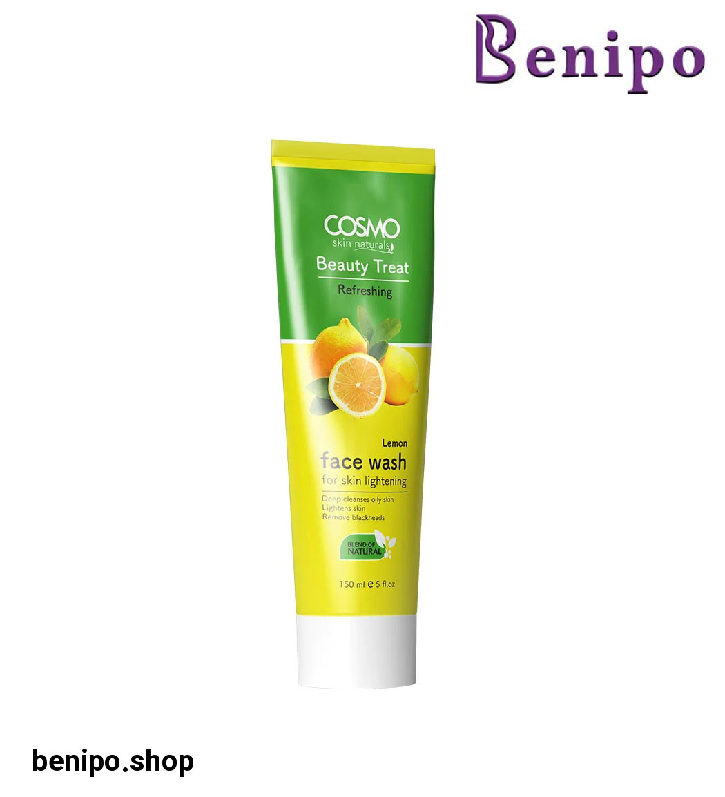 ژل شستشو صورت عمیق پوست چرب حاوی عصاره لیمو حجم 150 میل