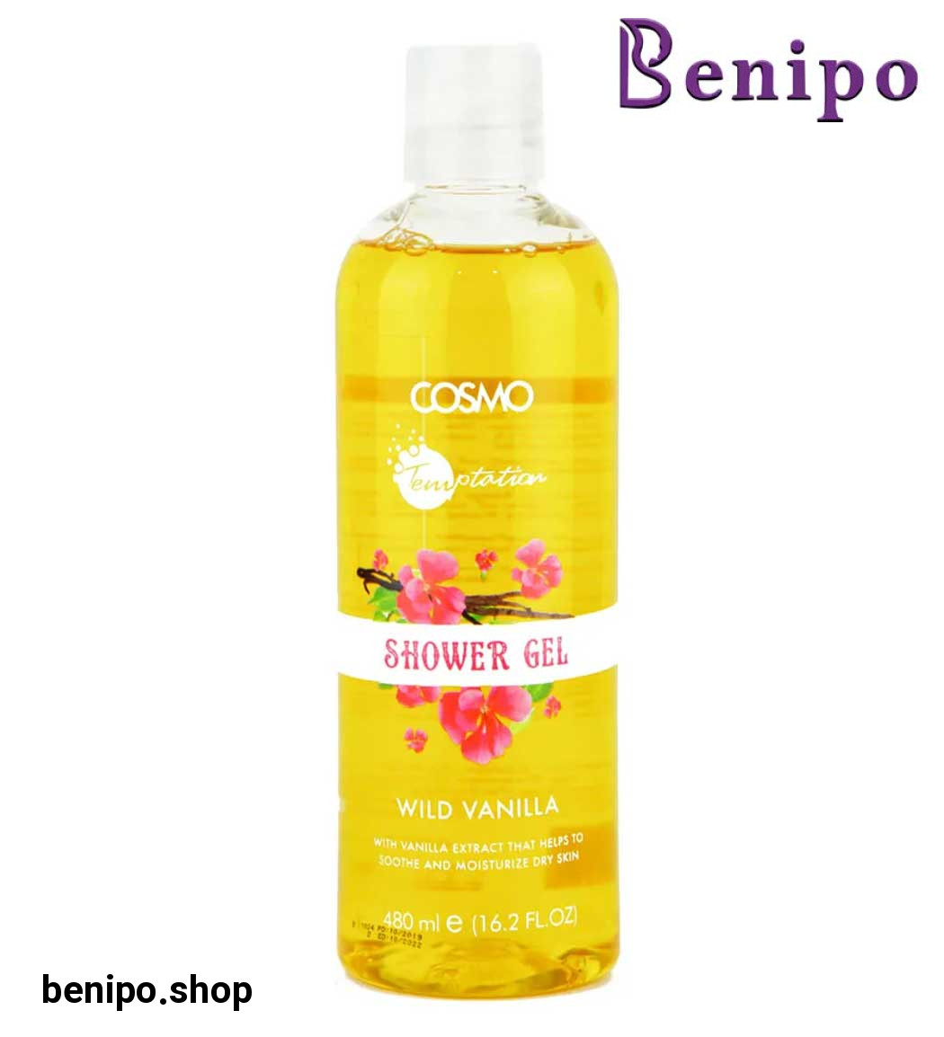 شامپو بدن پاک کننده و نرم کننده پوست با عصاره وانیل وحشی حجم 480 میل