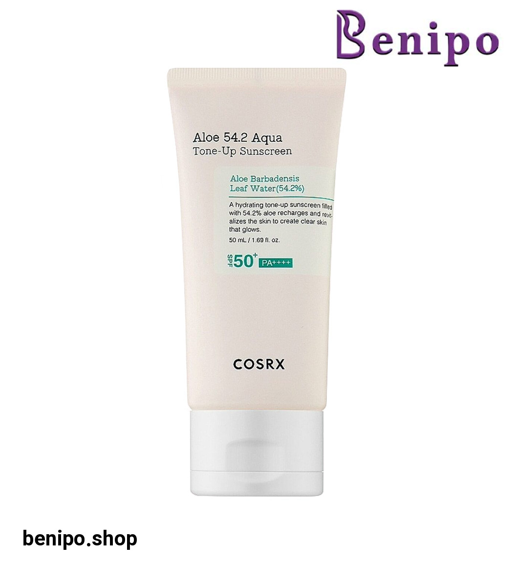 کرم ضد آفتاب تون آپ آلوئه ورا و نیاسیتامید حجم 50 میلی لیتر