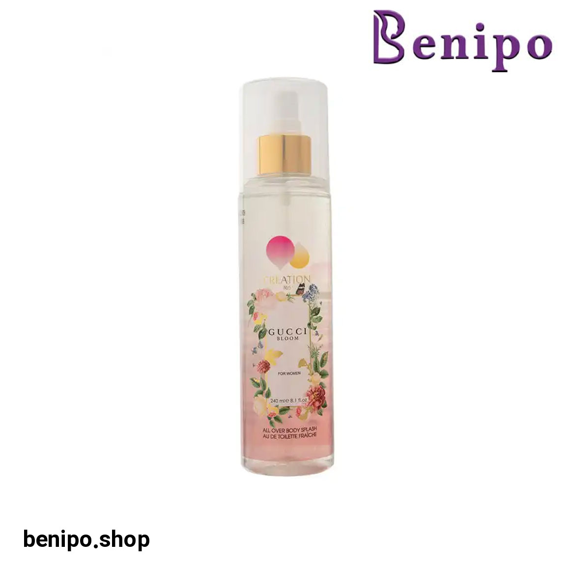 بادی اسپلش زنانه مدل Gucci Bloom حجم 240 میلی لیتر