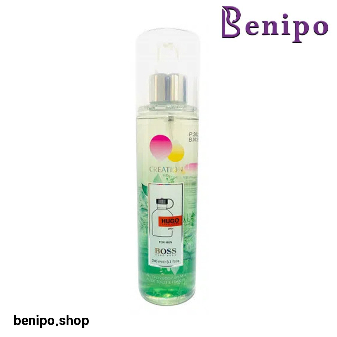 بادی اسپلش مردانه مدل Hugo Boss حجم 240 میلی لیتر