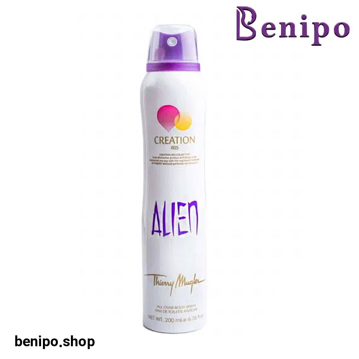 اسپری خوشبو کننده بدن زنانه مدل Alien حجم 200 میلی لیتر