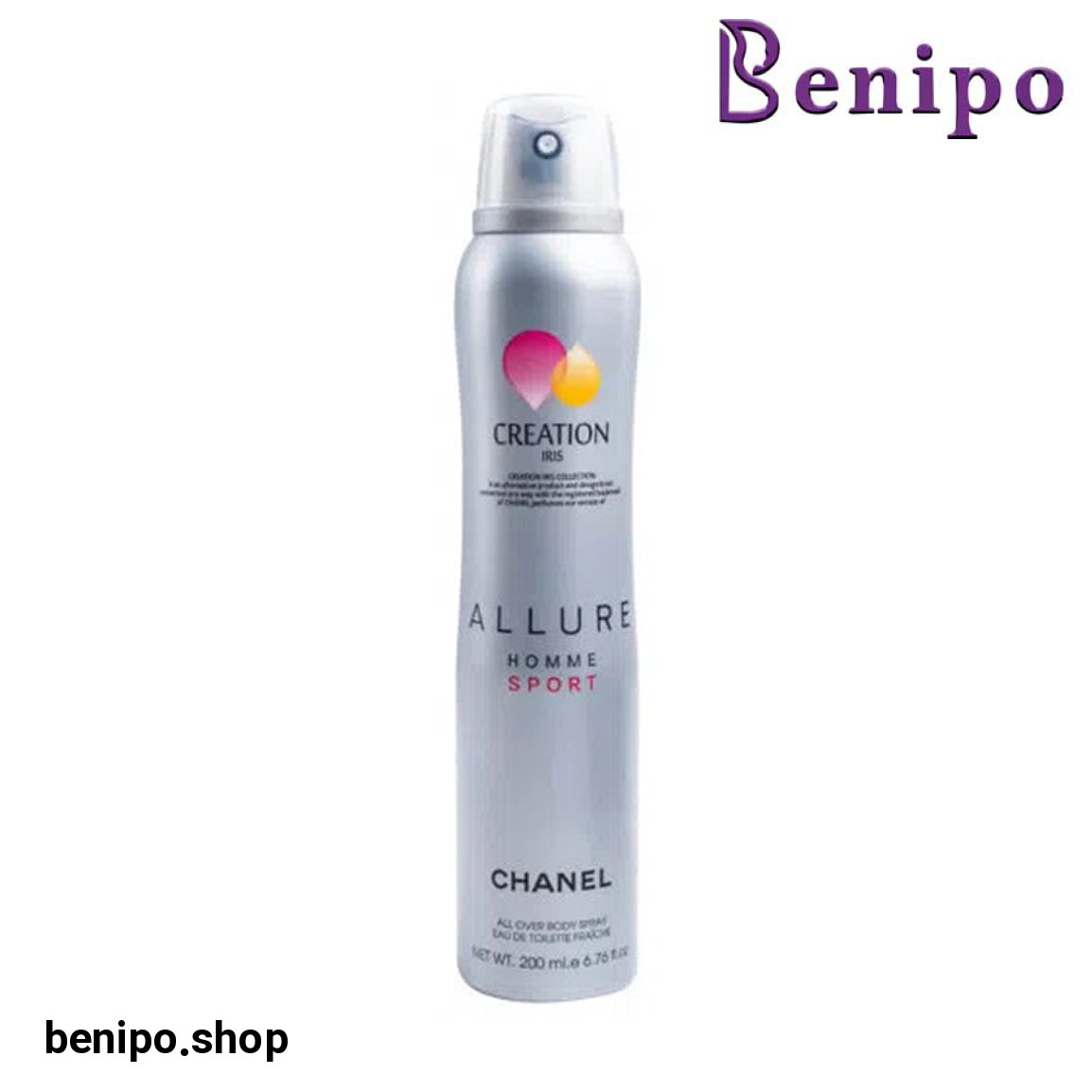 اسپری خوشبو کننده بدن مردانه مدل Allure Homme Sport حجم 200 میلی لیتر