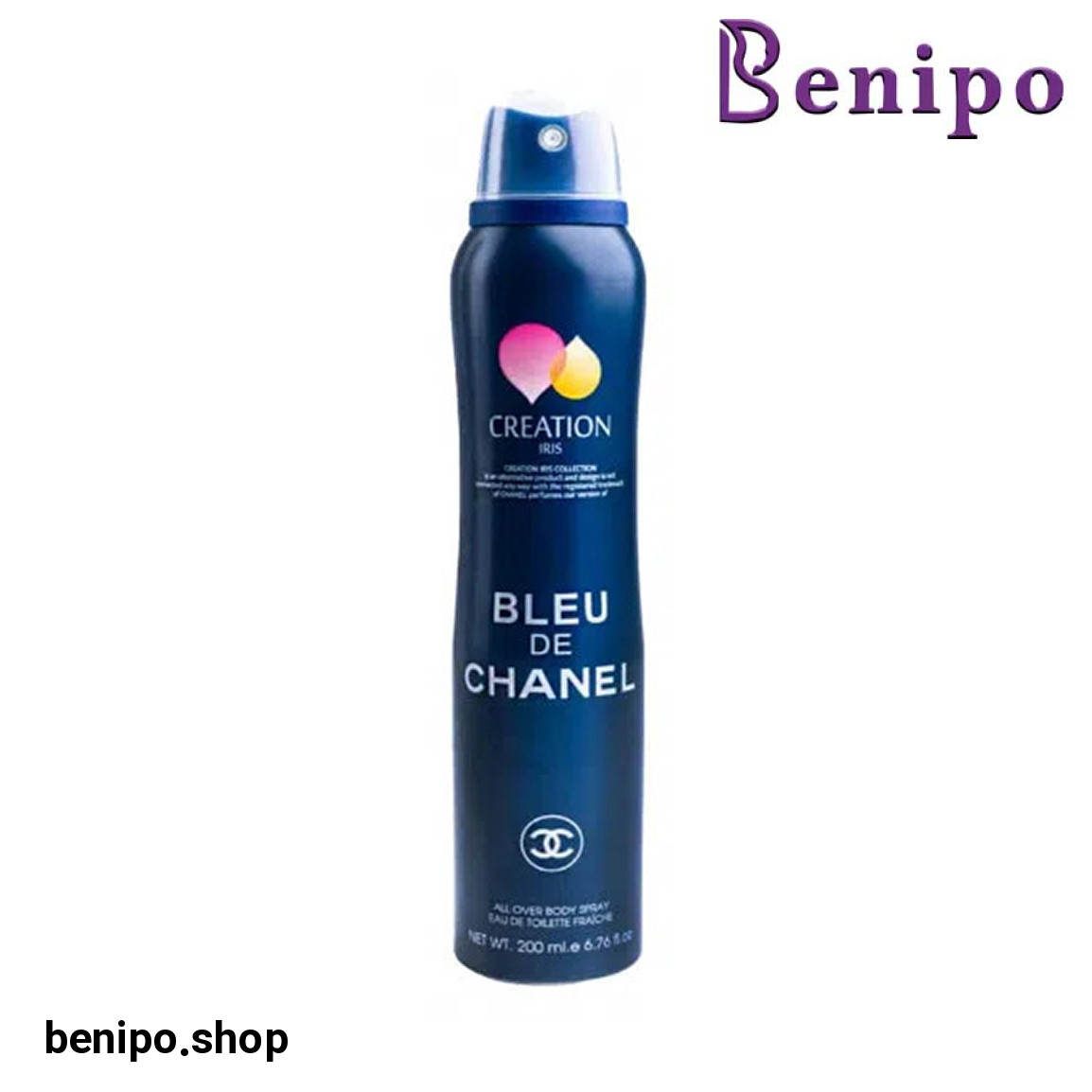 اسپری خوشبو کننده بدن مردانه مدل Bleu De Chanel حجم 200 میلی لیتر