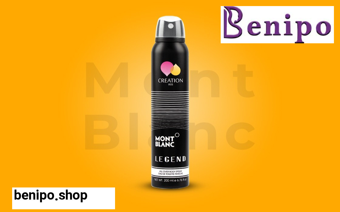 اسپری بدن Mont Blance مردانه حجم 200 میل