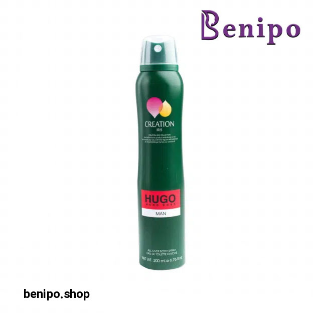 اسپری خوشبو کننده بدن مردانه مدل Hugo Boss حجم 200 میلی لیتر