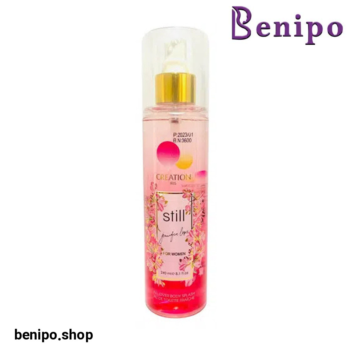 بادی اسپلش زنانه مدل Jennifer Lopez Still حجم 240 میلی لیتر