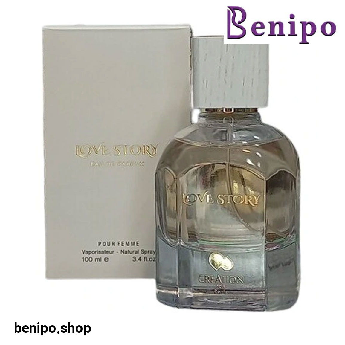 ادو پرفیوم زنانه مدل Love Story حجم 100 میلی لیتر