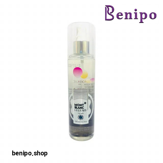 بادی اسپلش مردانه مدل  Mont Blanc Legend حجم 240 میلی لیتر