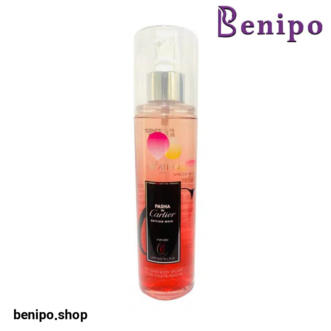 بادی اسپلش مردانه مدل Pasha De Cartier حجم 240 میلی لیتر