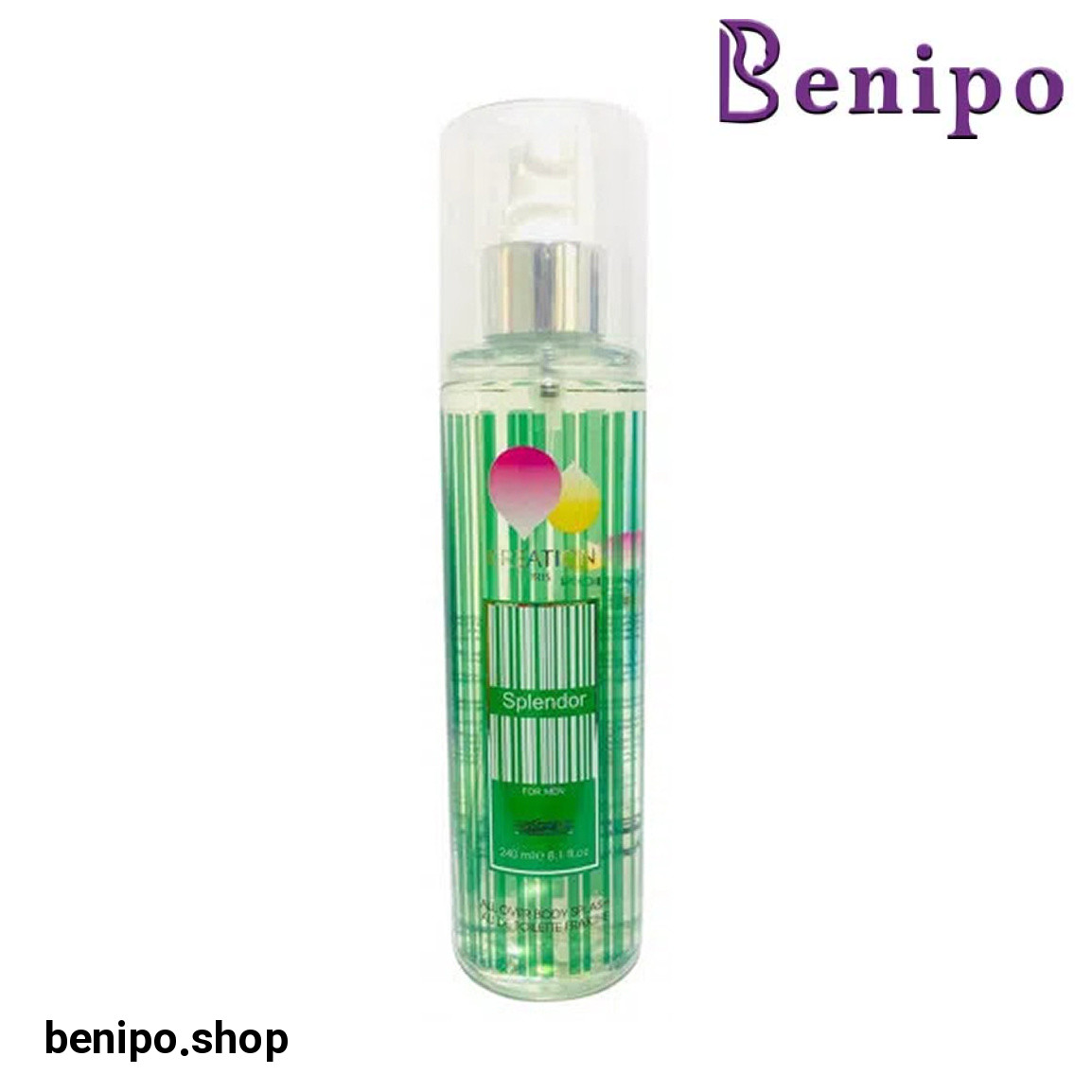 بادی اسپلش مردانه مدل Splendor حجم 240 میلی لیتر