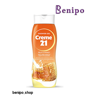 شاور ژل شیر و عسل