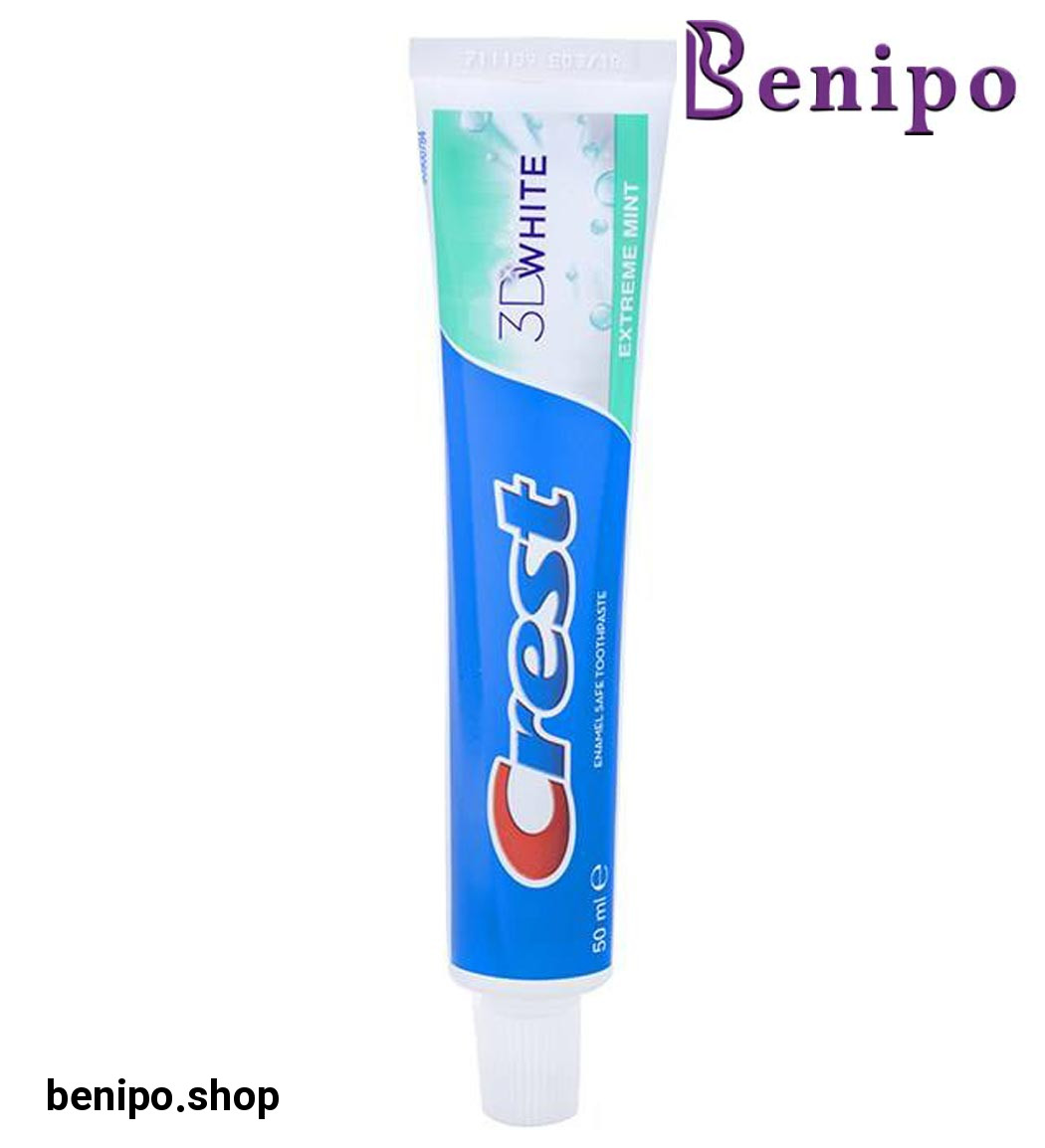 خمیر دندان 3دی وایت نعنایی 50 میلی لیتر