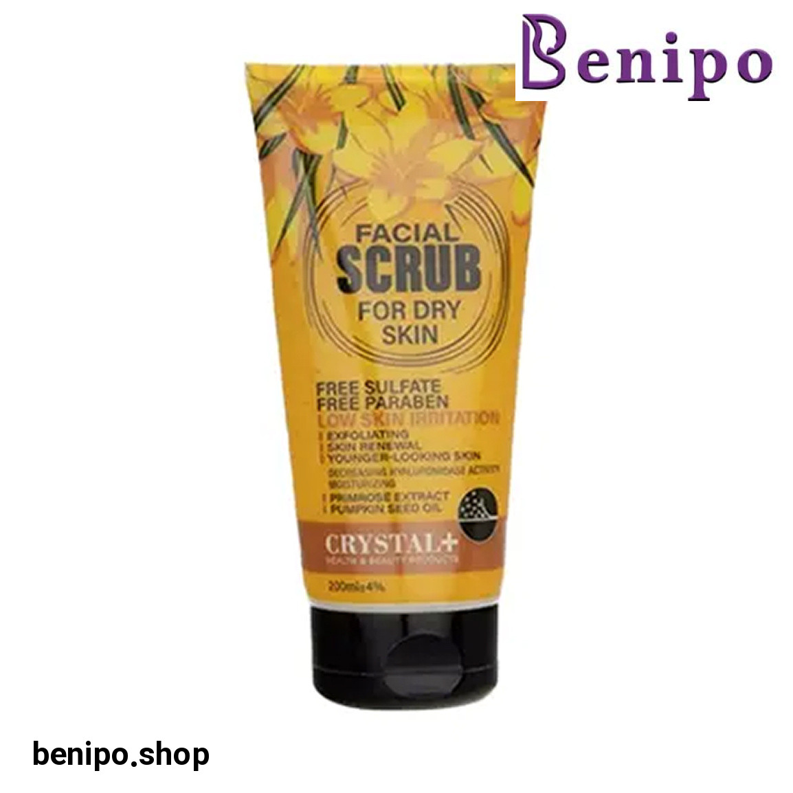 اسکراب صورت مناسب پوست خشک حجم 200 میلی لیتر