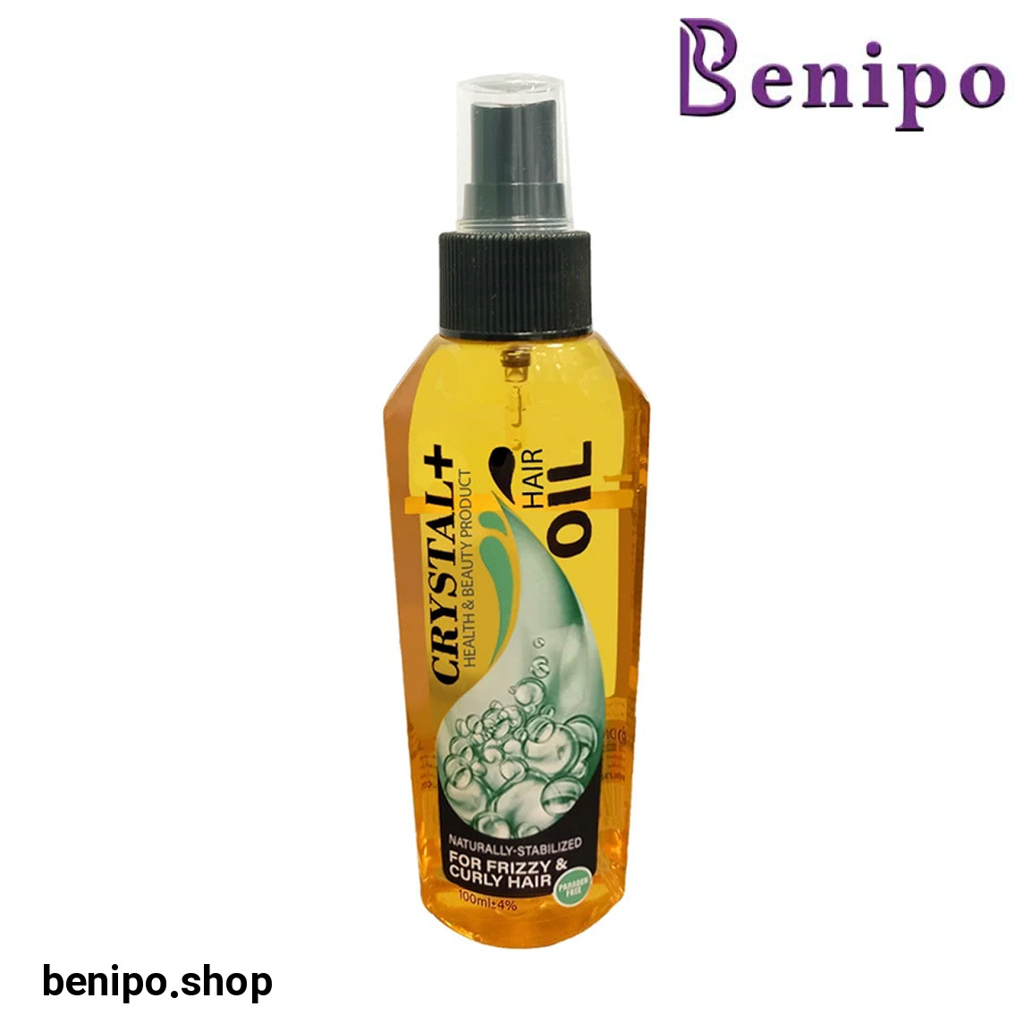 روغن مو مناسب مو مجعد و دارای وز حجم 100 میلی لیتر