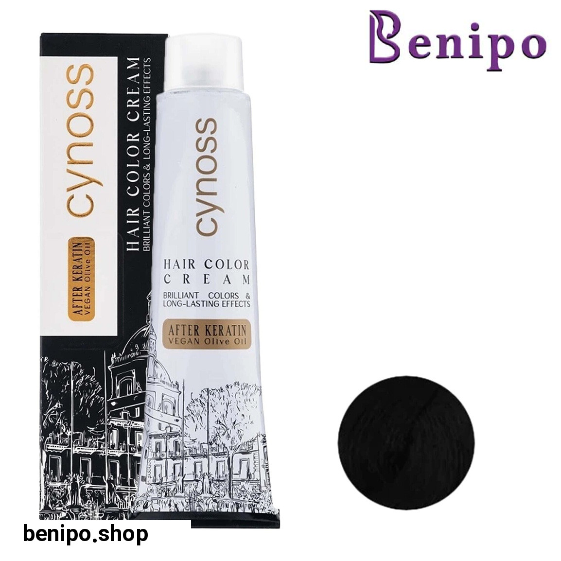 رنگ مو سری خاکستری Ash حجم 120 میلی لیتر