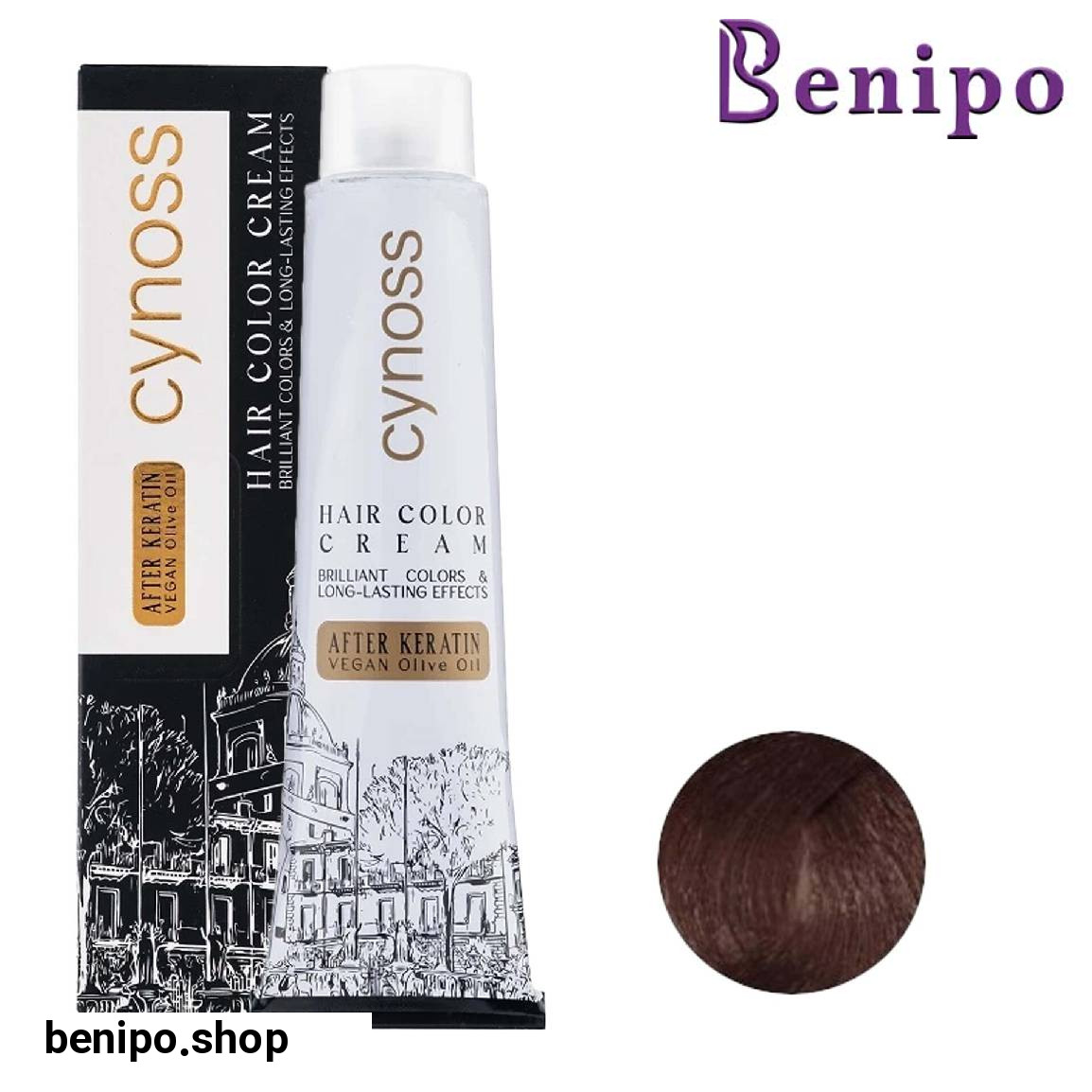 رنگ مو سری طلایی Golden حجم 120 میلی لیتر