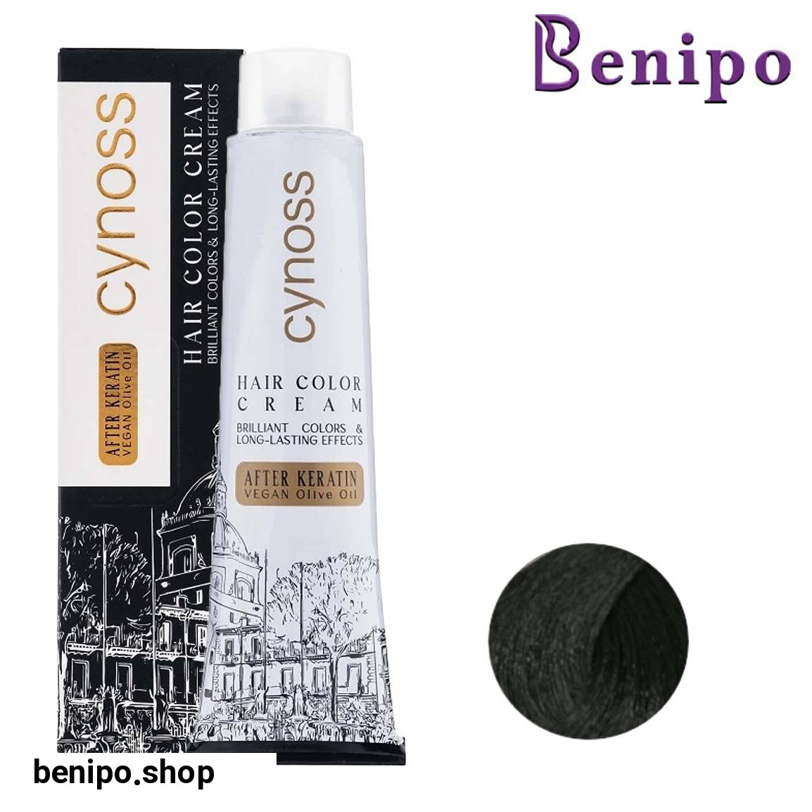 رنگ مو سری زیتونی Matt حجم 120 میلی لیتر