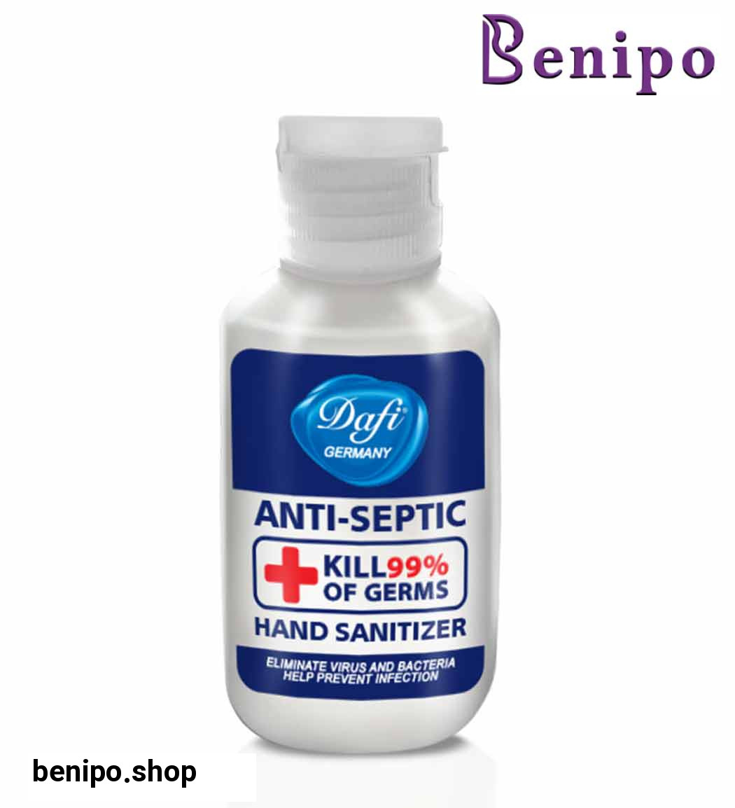 محلول ضدعفونی کننده دست حاوی الکل 50 میل