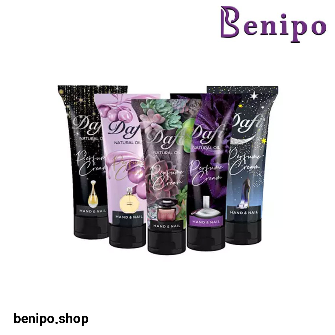 پک 5 عددی کرم مرطوب کننده دست و ناخن حجم 75 میلی لیتر