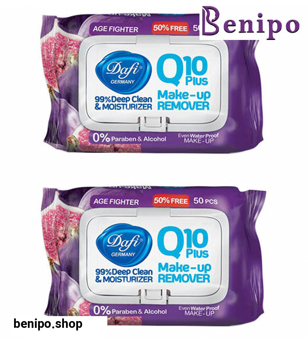 دستمال مرطوب مدل AGE FIGHTERING Q10 PLUS پک  2 عددی