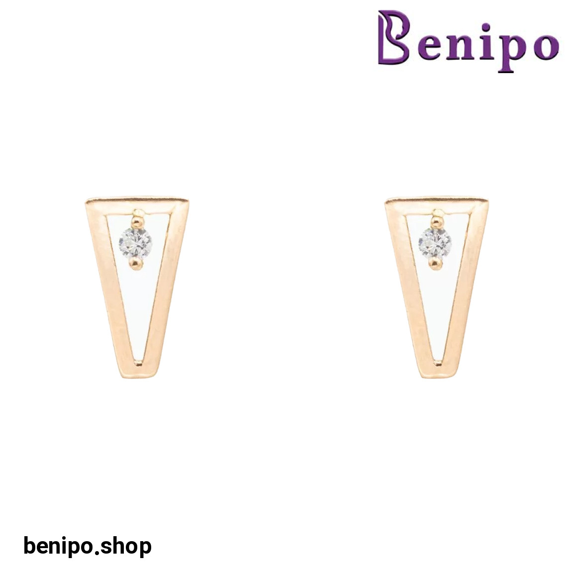 گوشواره طلا مدل افسانه