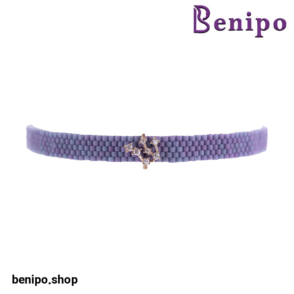 دستبند طلا مدل صورت فلکی بهمن