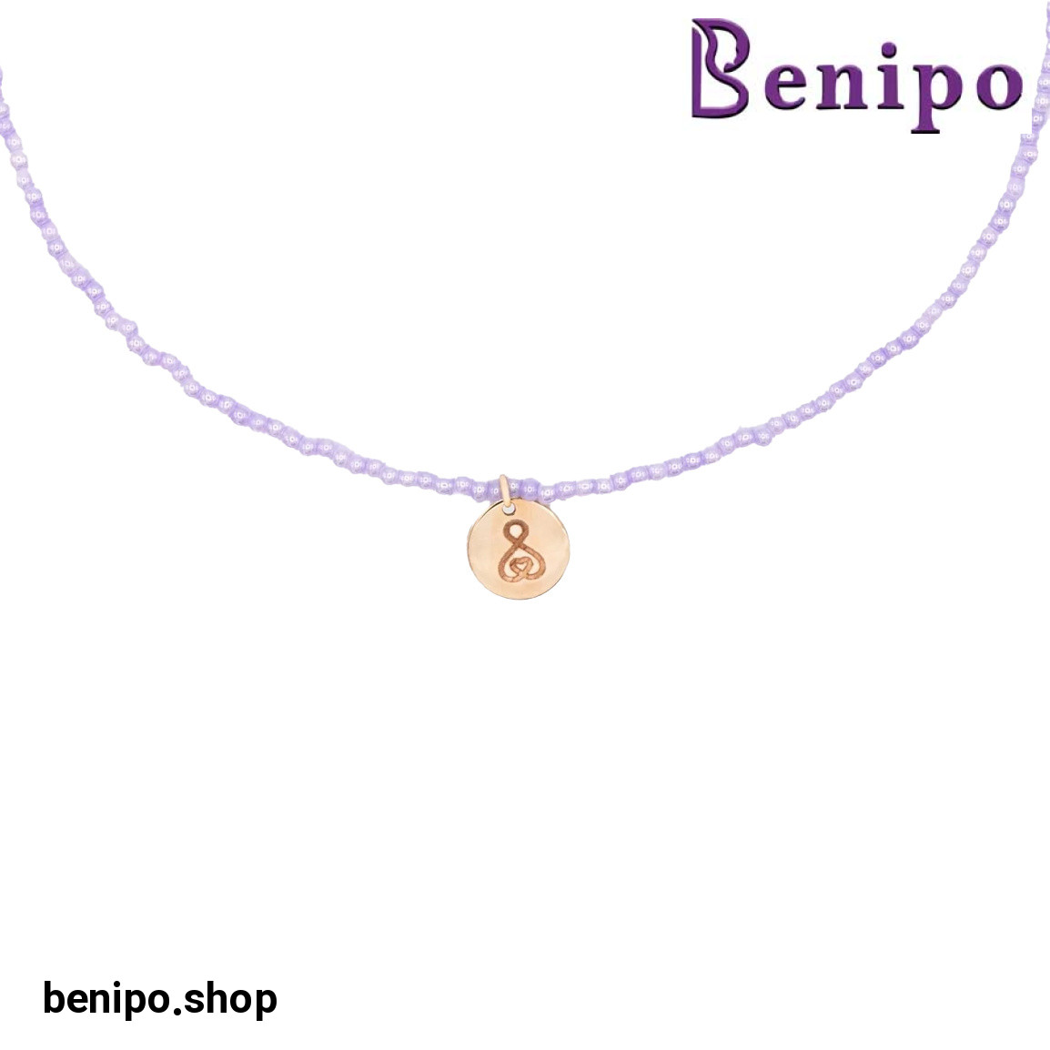 گردنبند طلا مدل آغوش حک