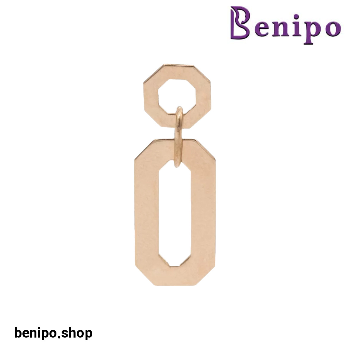 آویز طلا مدل گریتا