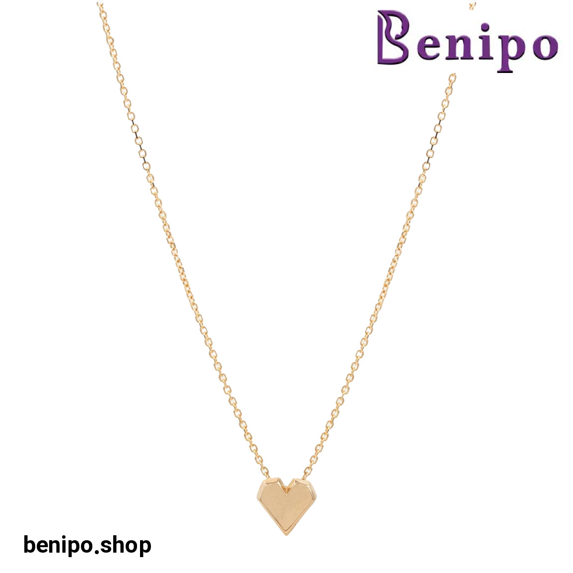 گردنبند طلا مدل قلب