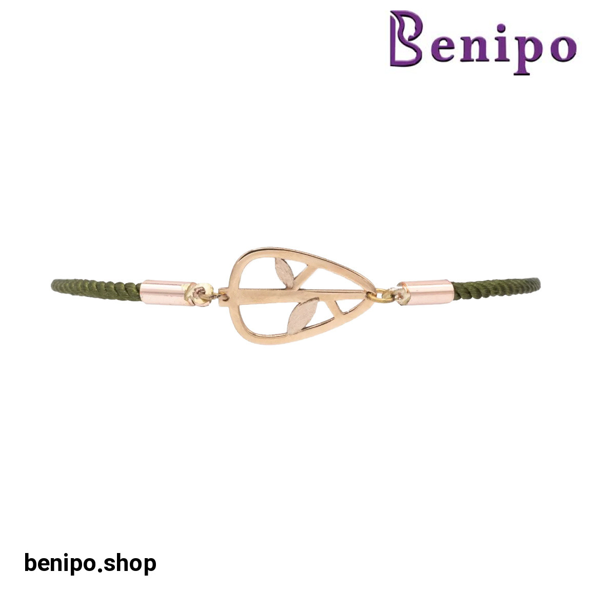 دستبند طلا مدل کاج