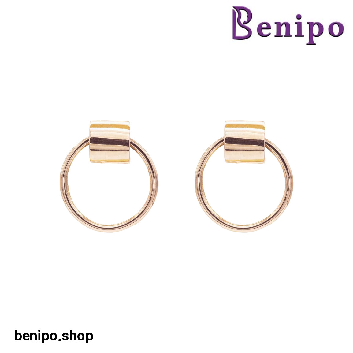 گوشواره طلا مدل کوبه