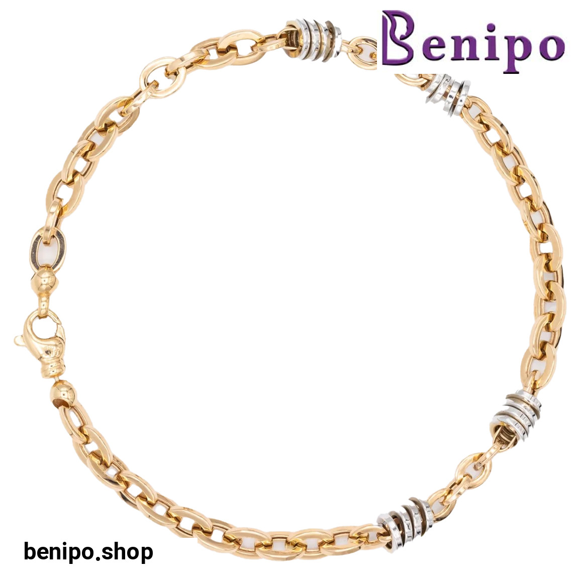 دستبند طلا مدل LB1076