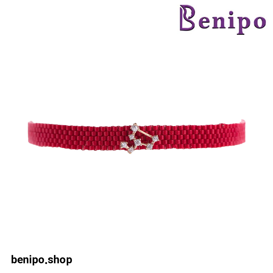 دستبند طلا مدل صورت فلکی مرداد