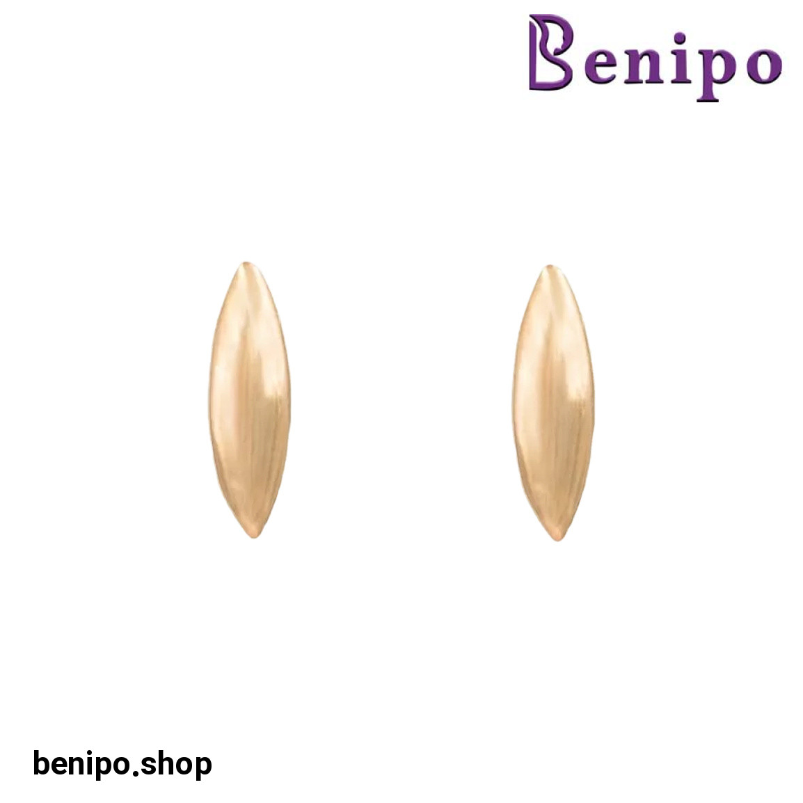 گوشواره طلا بیسیک مدل No1002