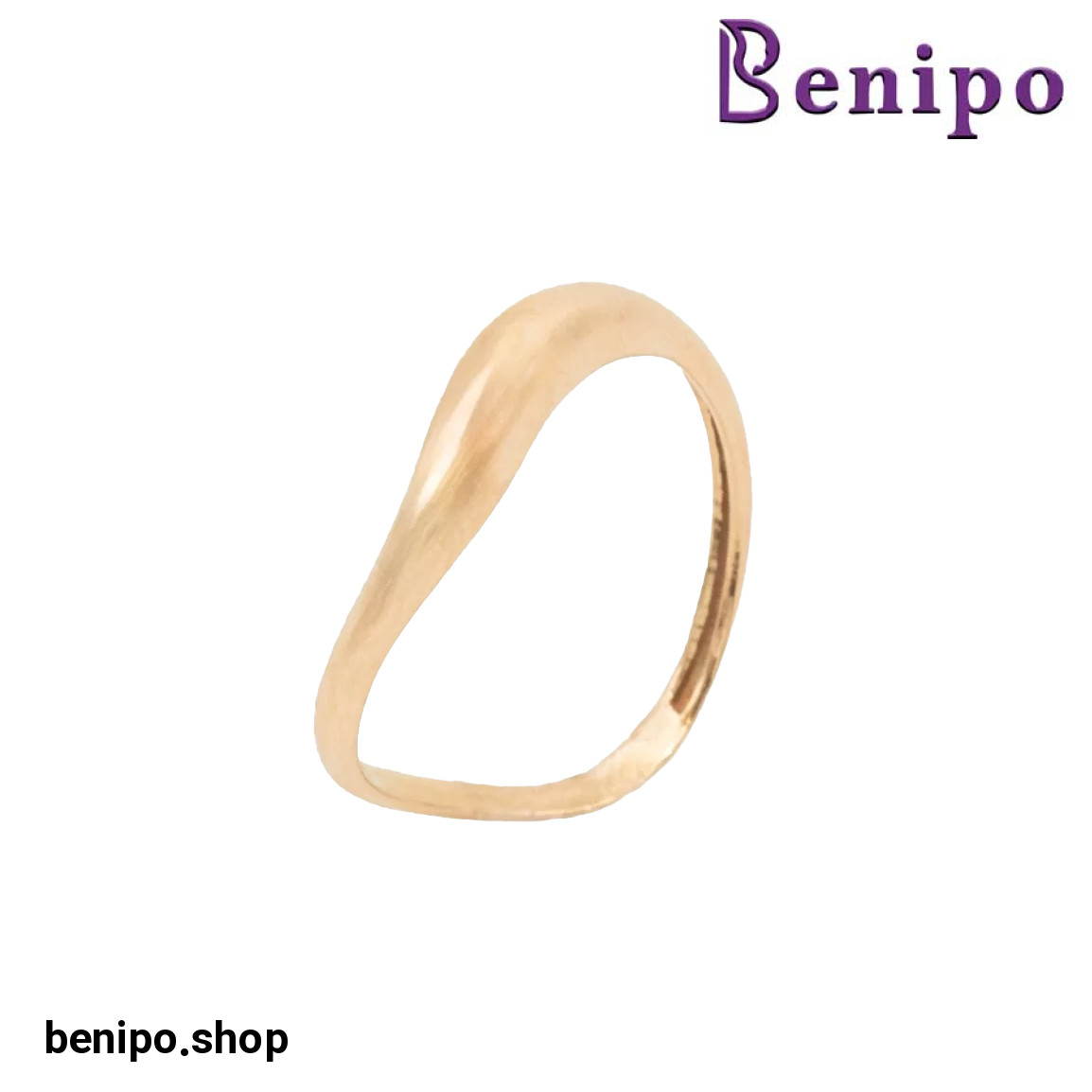 انگشتر طلا بیسیک No3009 سایز 57